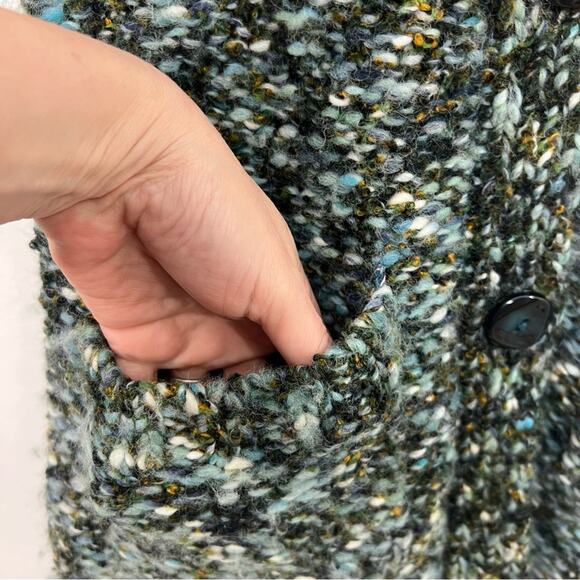 Anthropologie Tabitha Season Stroll Chunky Knit Sweater Coat Size Small - Picture 7 of 15